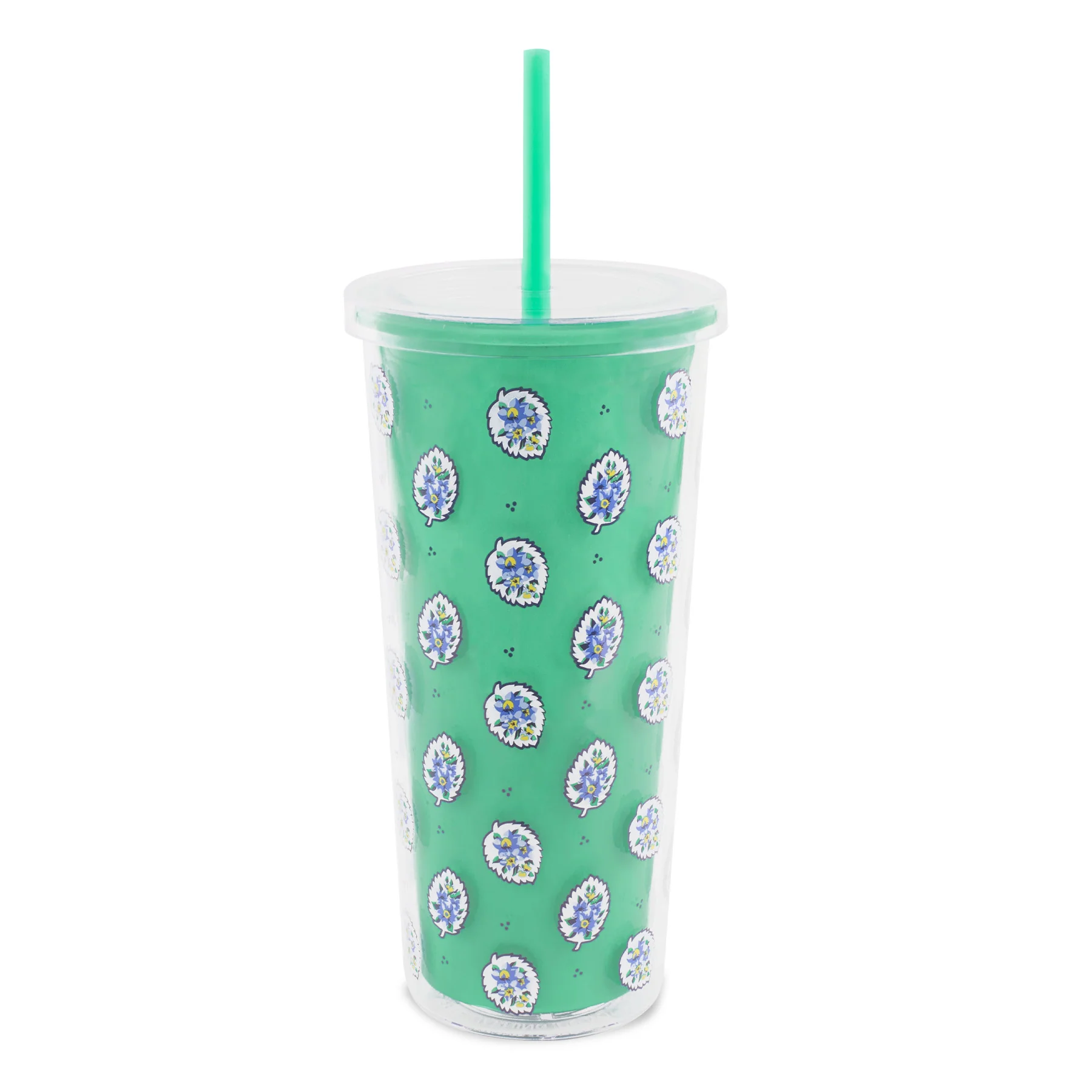 Double Wall Tumbler with Straw